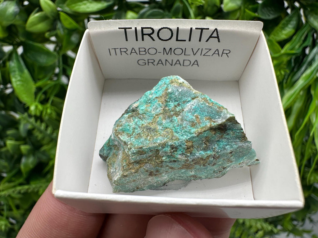 Rare Raw Tirolite Specimen: Granada Spain Mineral Collection