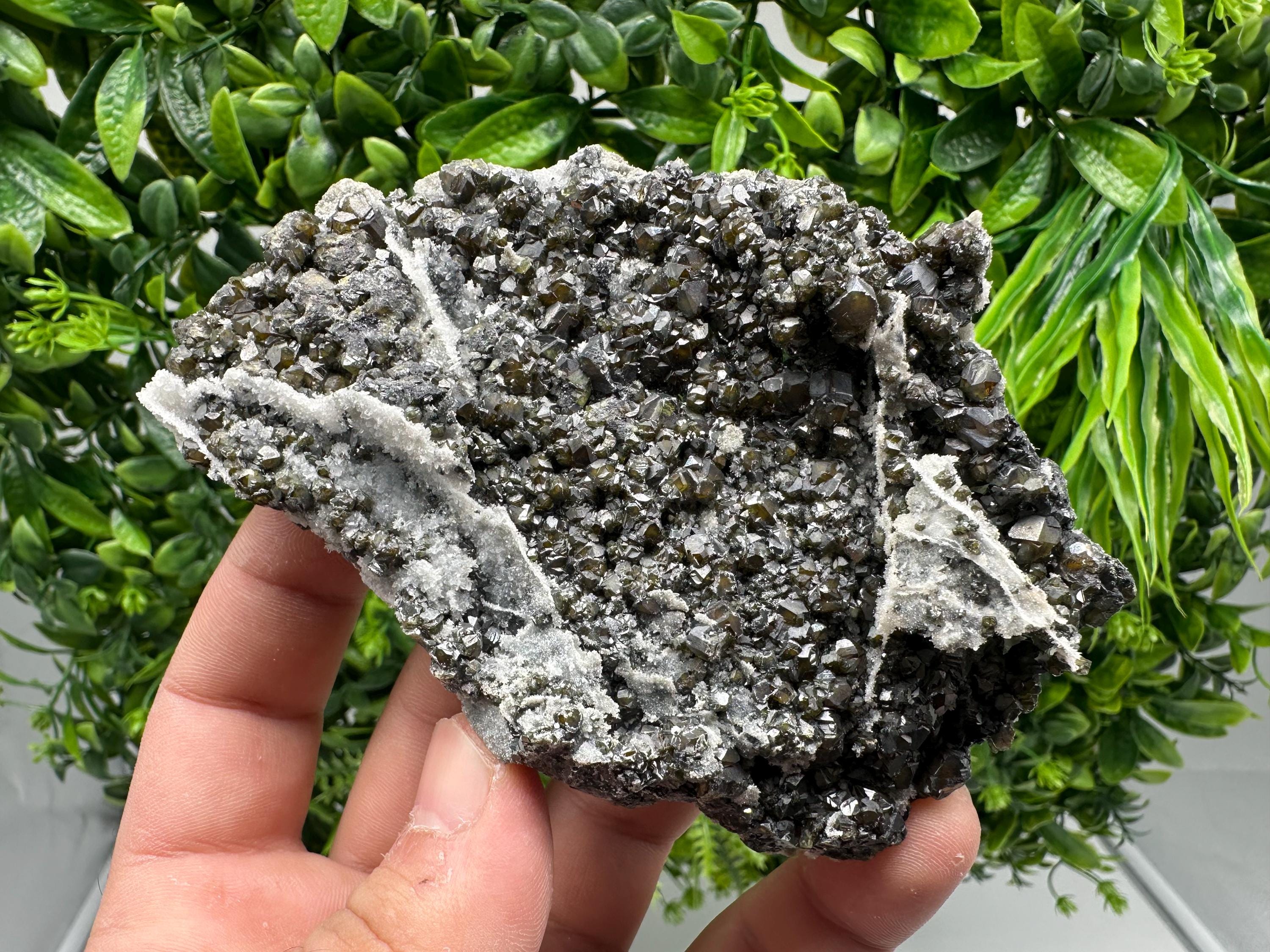 Cleiophane Sphalerite Specimen: Transparent Yellow Green Crystal