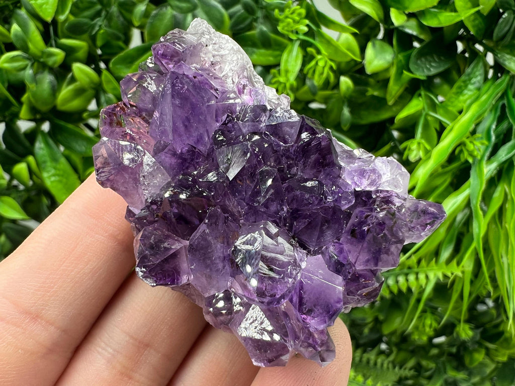 Purple Amethyst Crystal from Uruguay: Natural Energy Stone