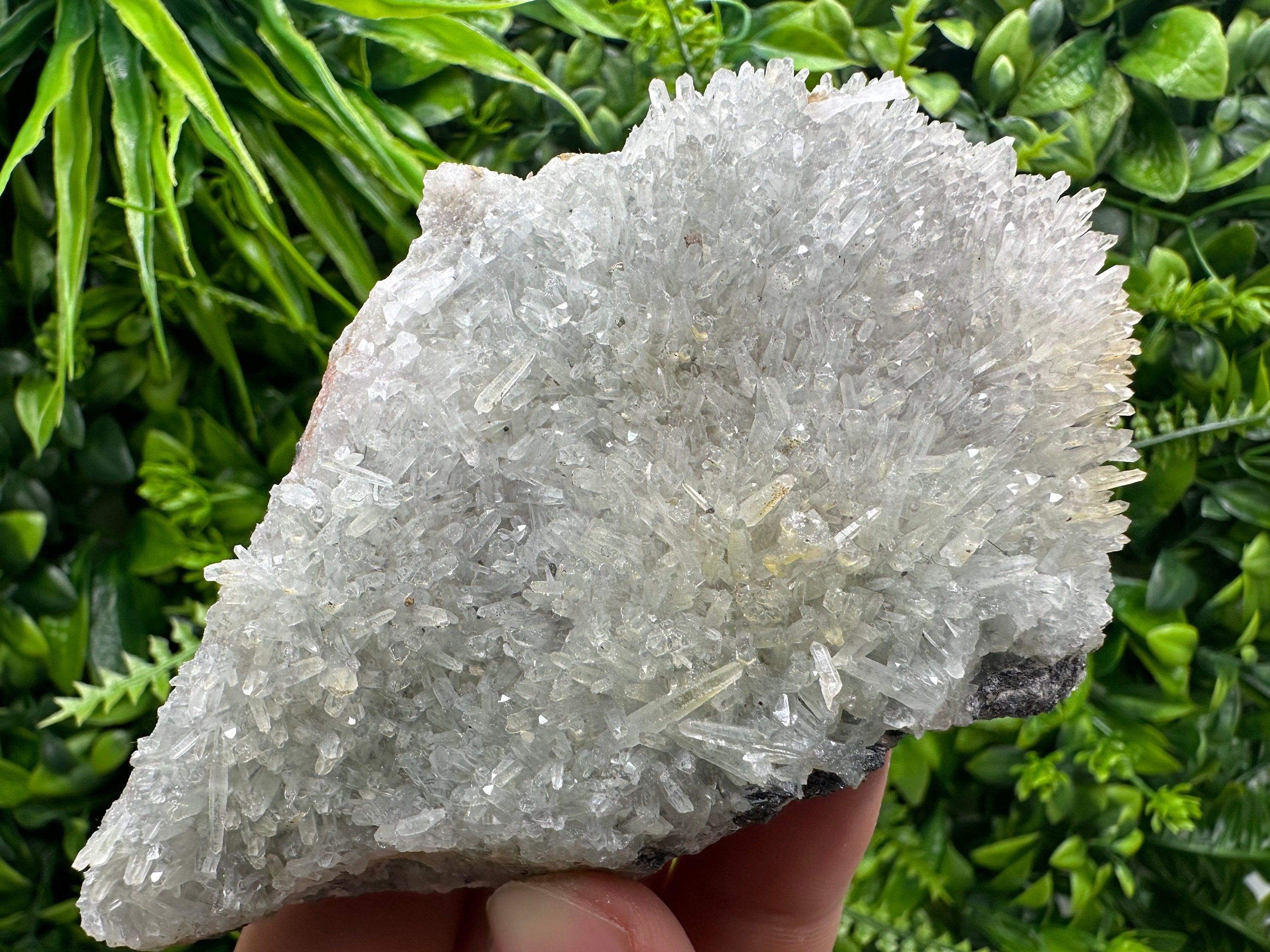 Chlorite Quartz Crystal with Hematite Inclusions - Borieva Mine Bulgaria