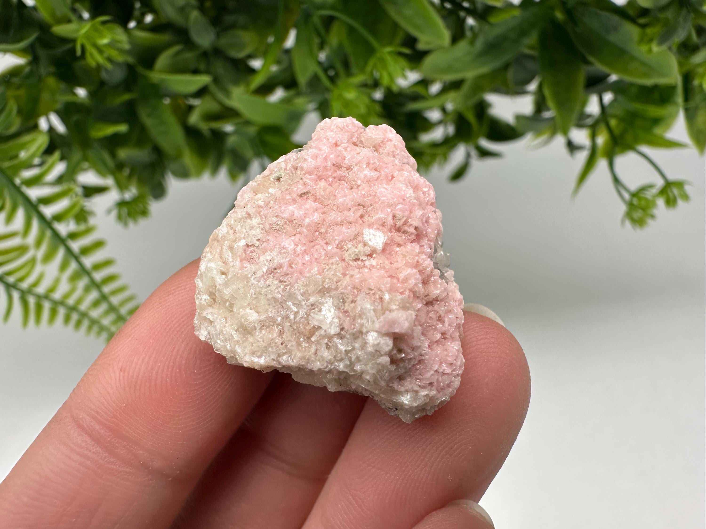 Pink Rhodochrosite Crystal: Starnica Mine, Bulgaria, Home Decor