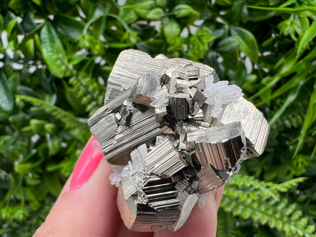 Rare Pyrite Crystal Cluster: Natural Mineral Specimen, Bulgaria