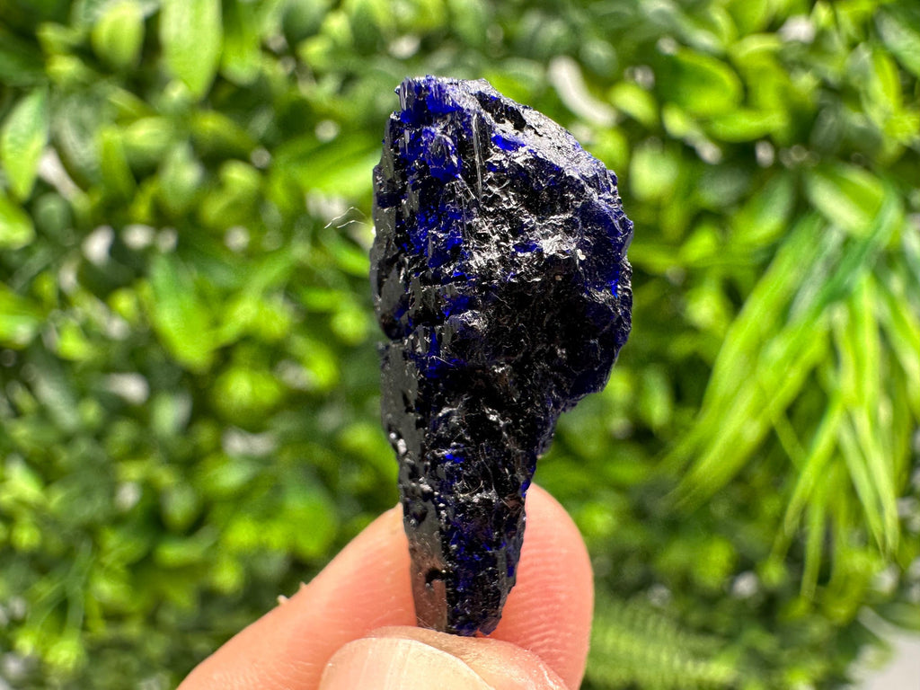 Crystallized Azurite-Kerrouchen,Morocco-Blue Azurite Specimen-High Quality Blue Azurite-Azurite Mineral Specimen, gemmy,lustrous of Azurite