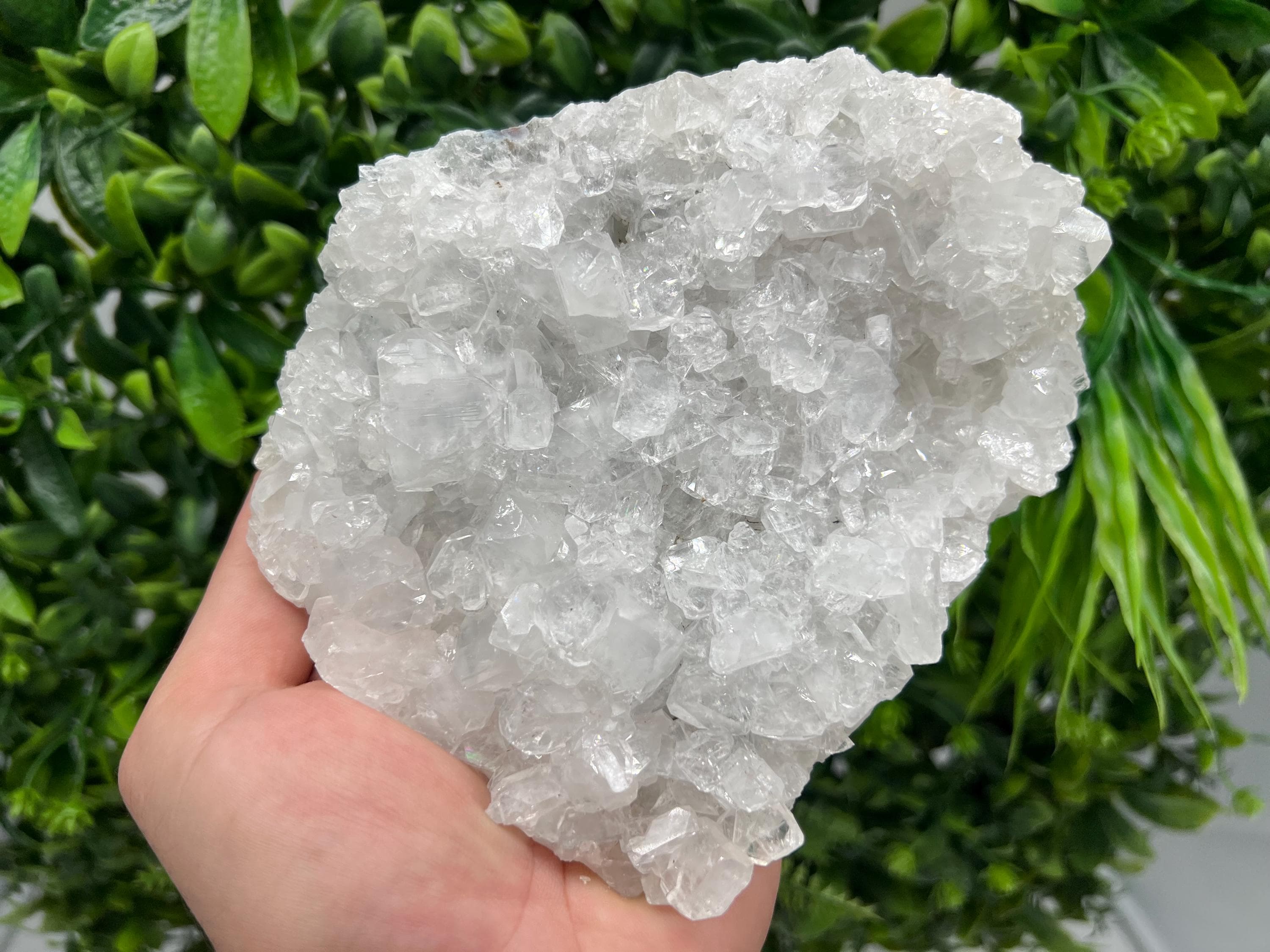 STUNNING Transparent Apophyllite on Chalcedony,natural, collection minerals specimen,India Minerals,Crystal, Stone Mineral Specimens India
