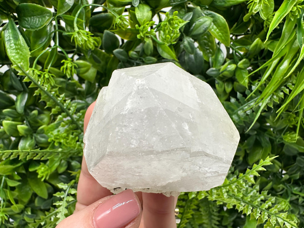 Apophyllite Stilbite on Chalcedony, India Crystal Specimen