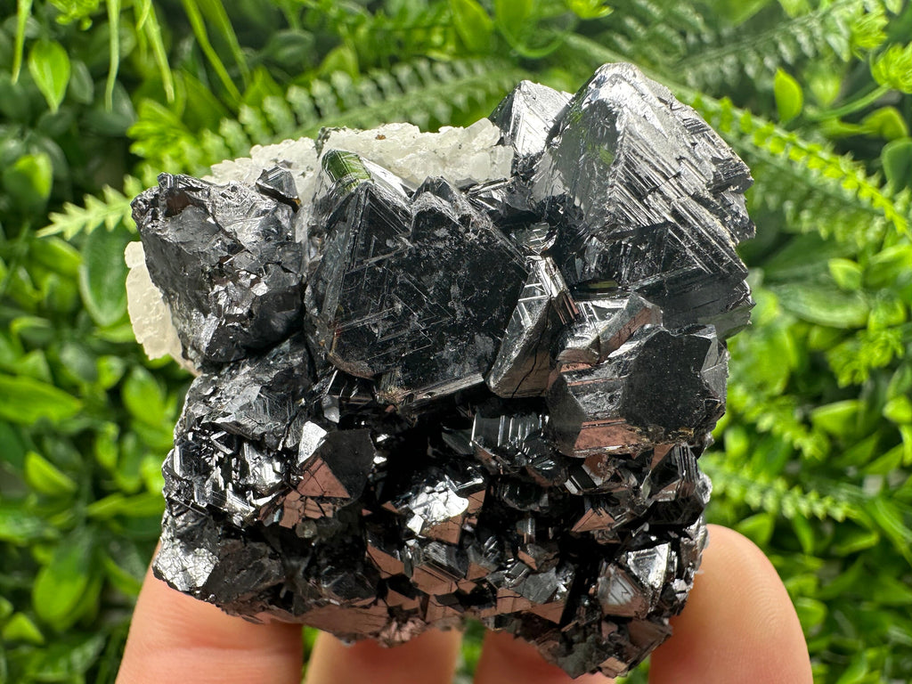 Black Sphalerite Cluster: Natural Mineral Souvenir, Borieva Bulgaria