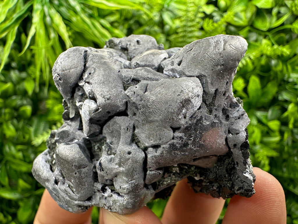 Galena on Sphalerite and Quartz: Borieva Mine Crystal Decor
