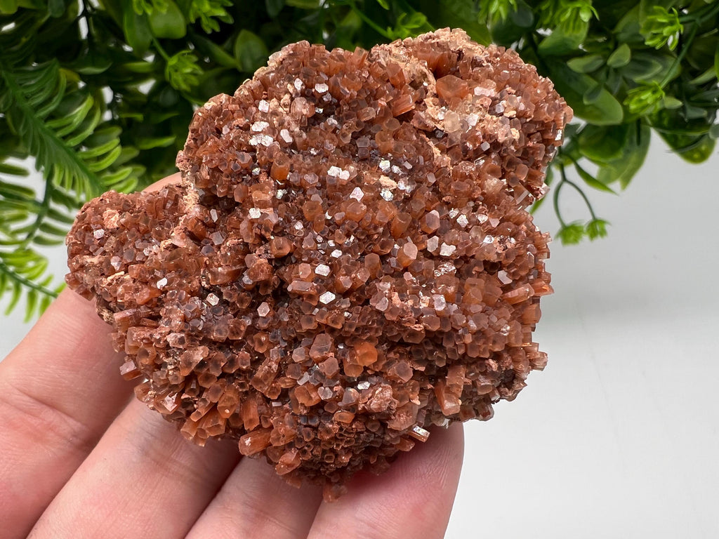Large Aragonite Sputnik Cluster: Raw Moroccan Crystal Stone, Home Decor