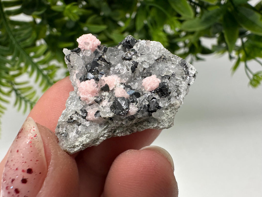 Pink Rhodochrosite Crystal: Starnica Mine, Bulgaria, Home Decor