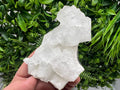 Apophyllite on Chalcedony Specimen: Transparent Crystal, India Minerals