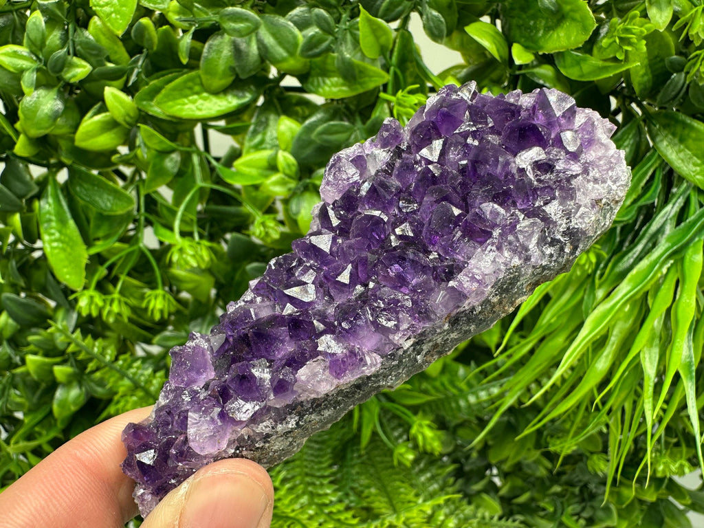 Uruguay Amethyst Cluster: Purple Quartz Crystal, Home Decor