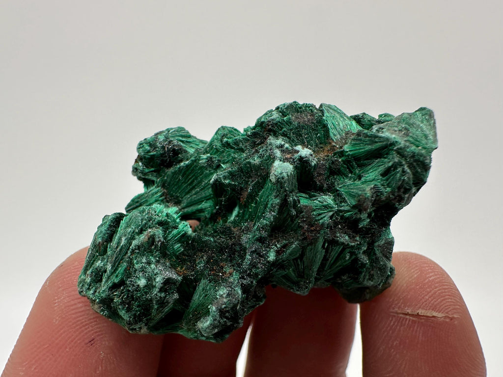 Green Polished Malachite Crystal, Congo Mineral Specimen