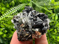Pyrite Sphalerite Quartz Cluster, Borieva Mine Mineral Specimen