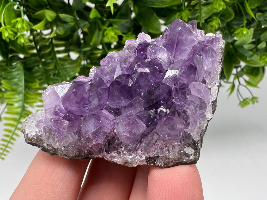 Purple Amethyst Crystal Cluster from Uruguay, Home Decor, 48 grams