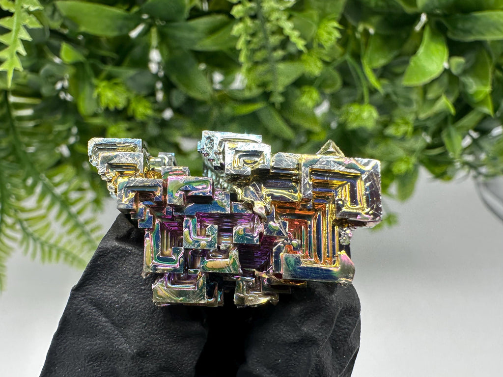Rainbow Bismuth Crystal: Rare Gemstone Specimen,wholesale Bismuth
