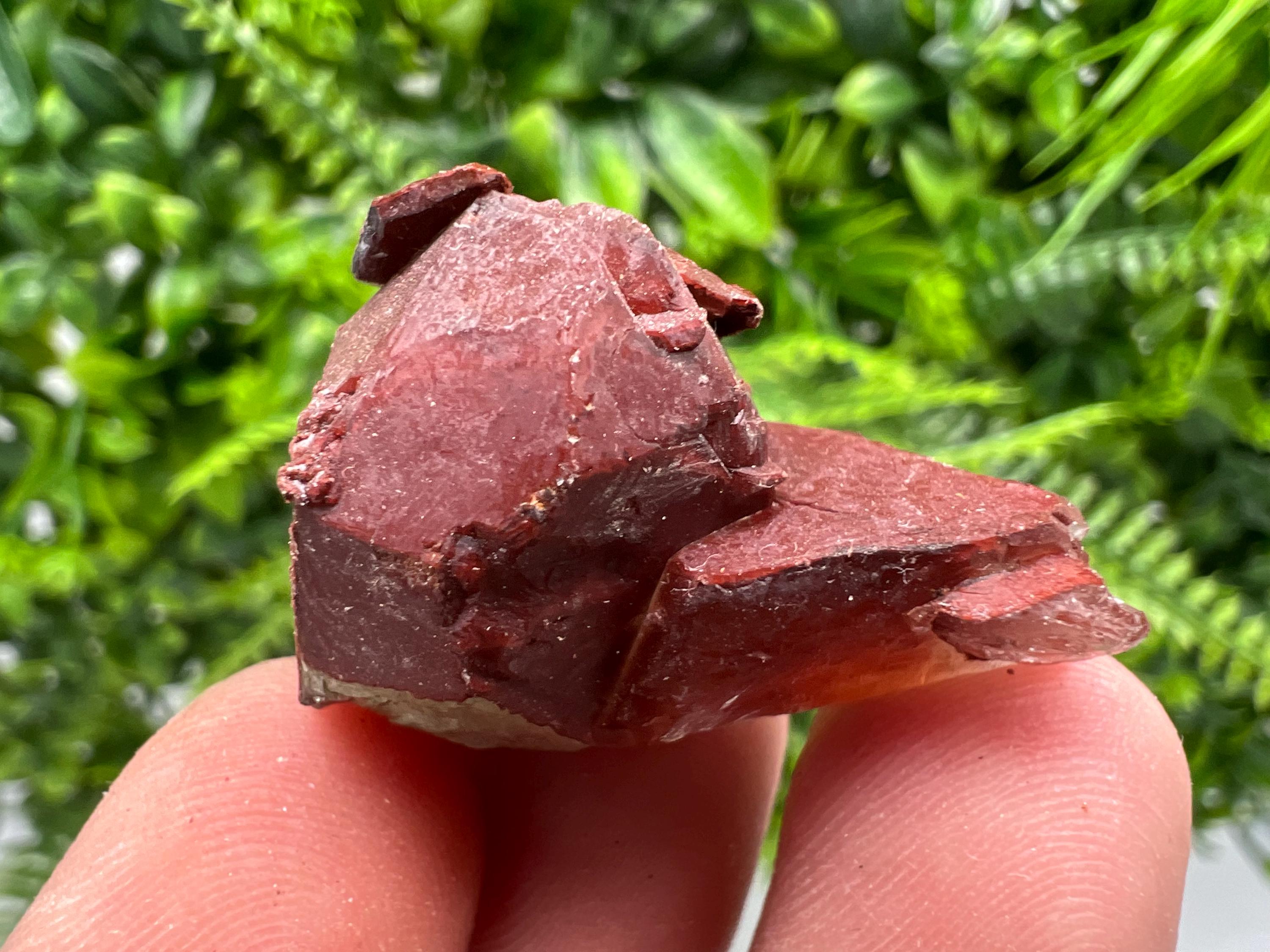 Stunning Red,Hematite Quartz,phantoms Red Quartz from Morocco,natural mineral specimen,collection crystal,collected Quartz,rare red Quartz