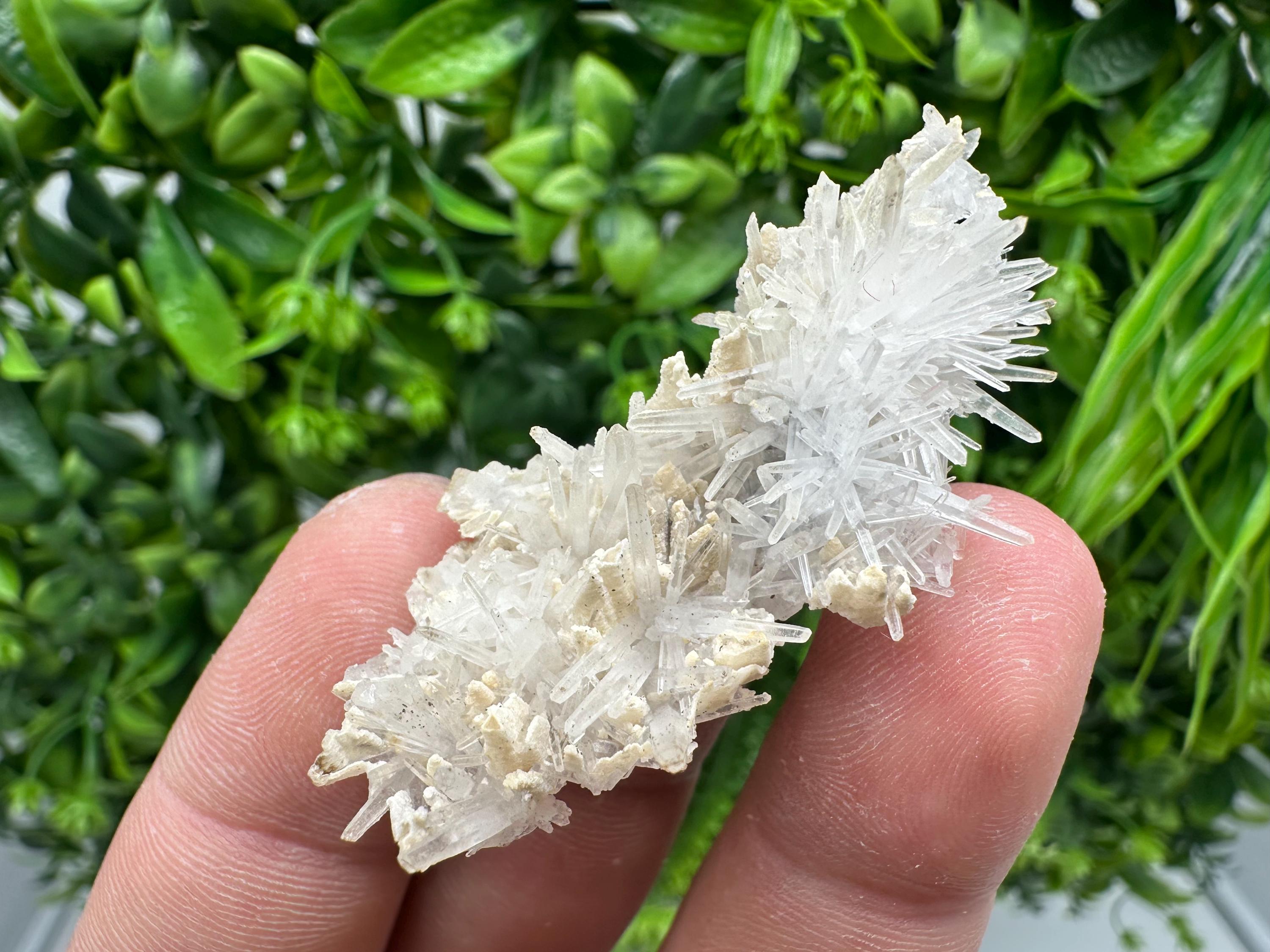 Lovely specimen Green Quartz inclusions Chlorite and Sphalerite/ Natural minerals/ Souvenir crystal gift minerals famous 9th September/Madan