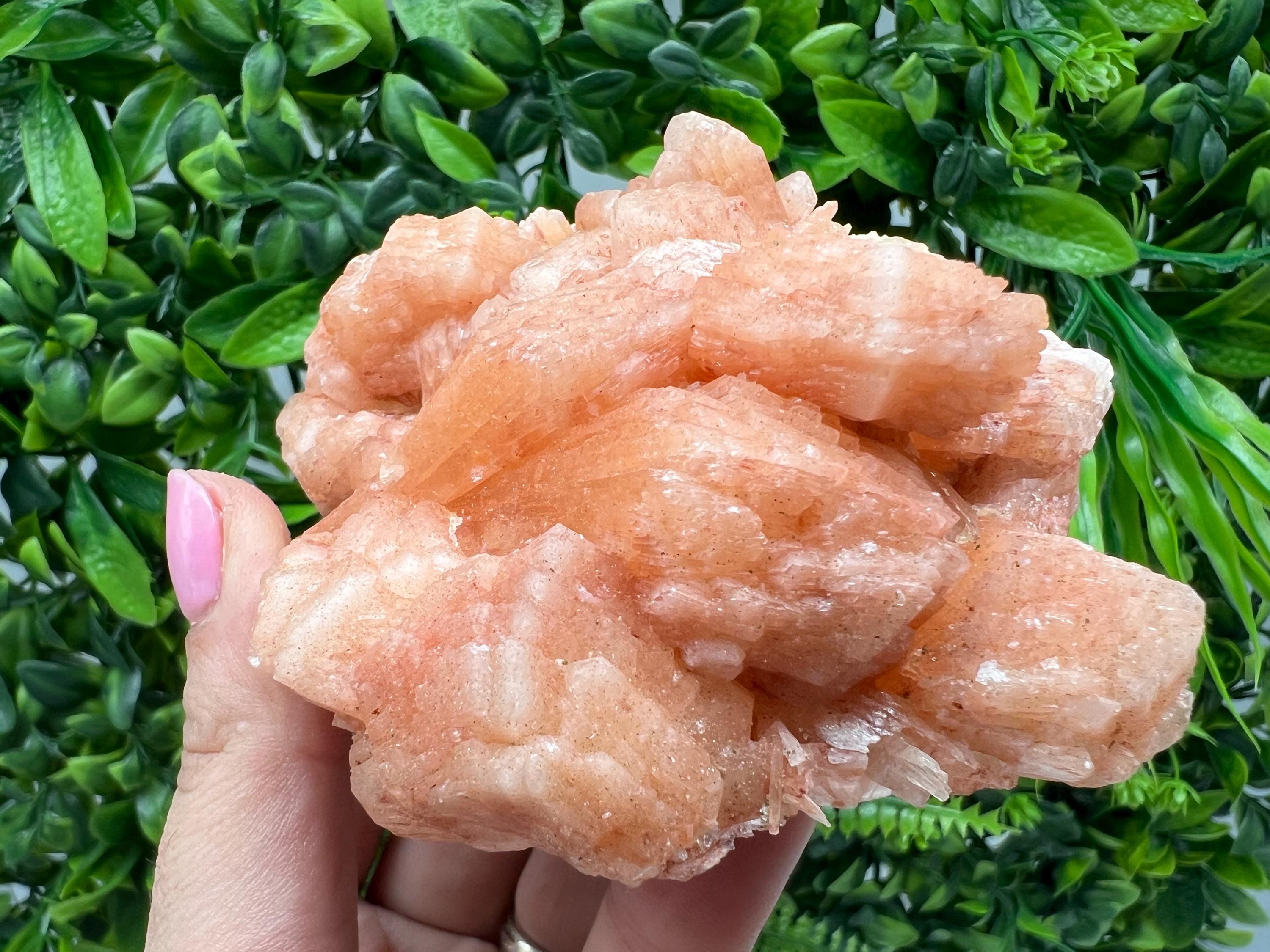 Apophyllite Stilbite Chalcedony Specimen: India Minerals Crystal Collection
