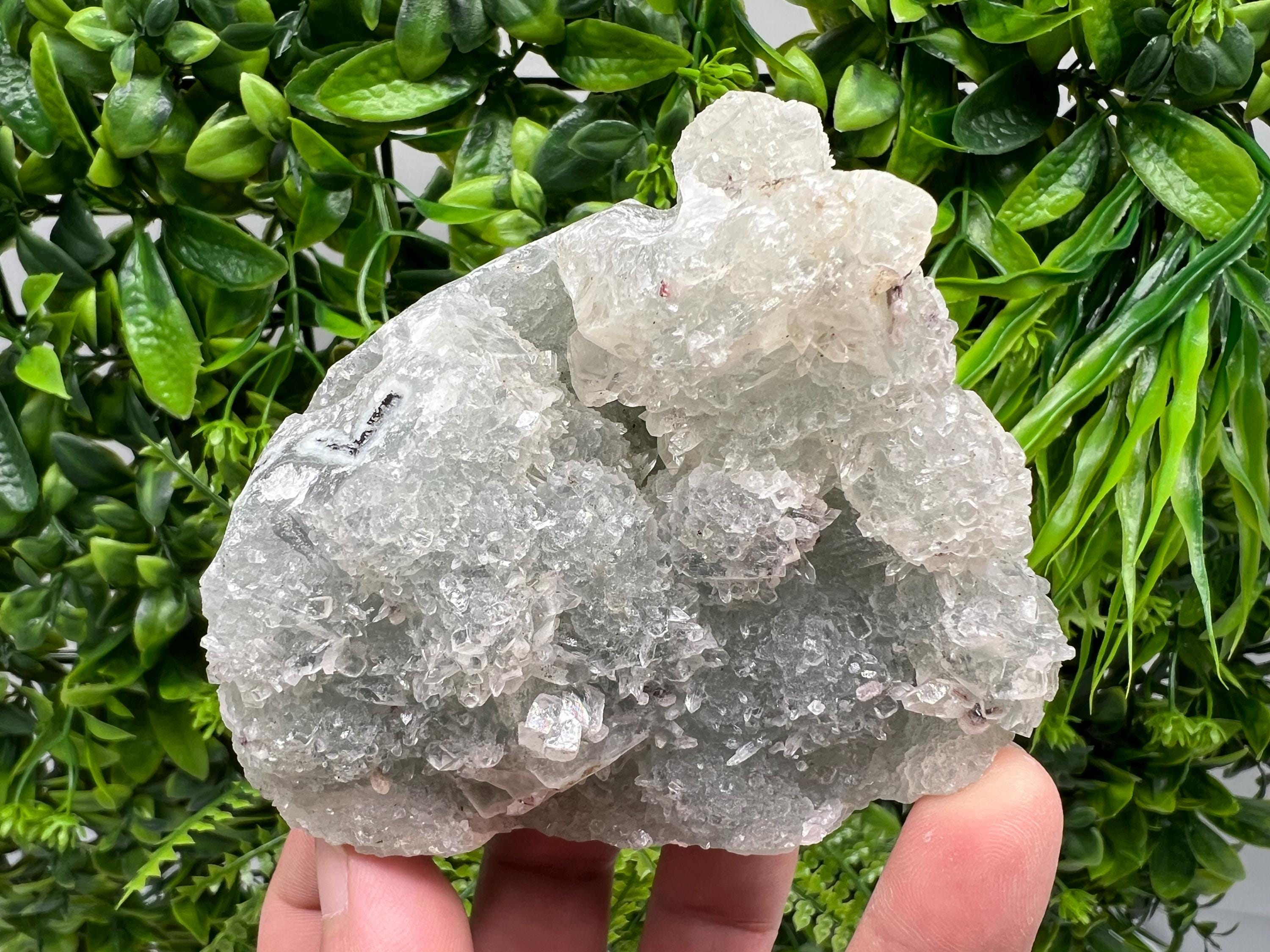 Natural Chalcedony Specimen: India Minerals, Crystal Home Decor