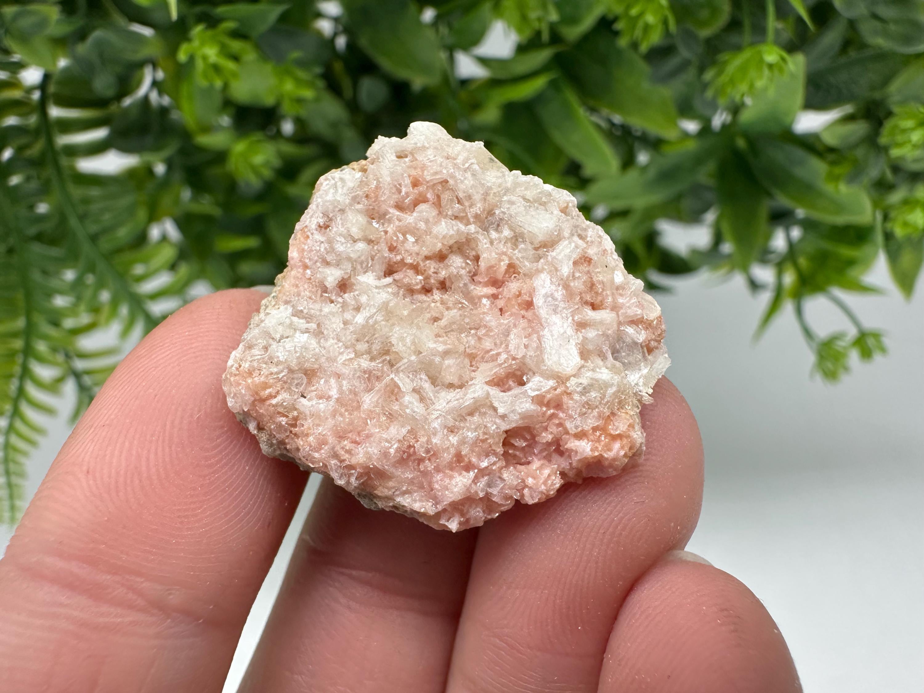 Pink Rhodochrosite Crystal: Starnica Mine, Bulgaria, Home Decor