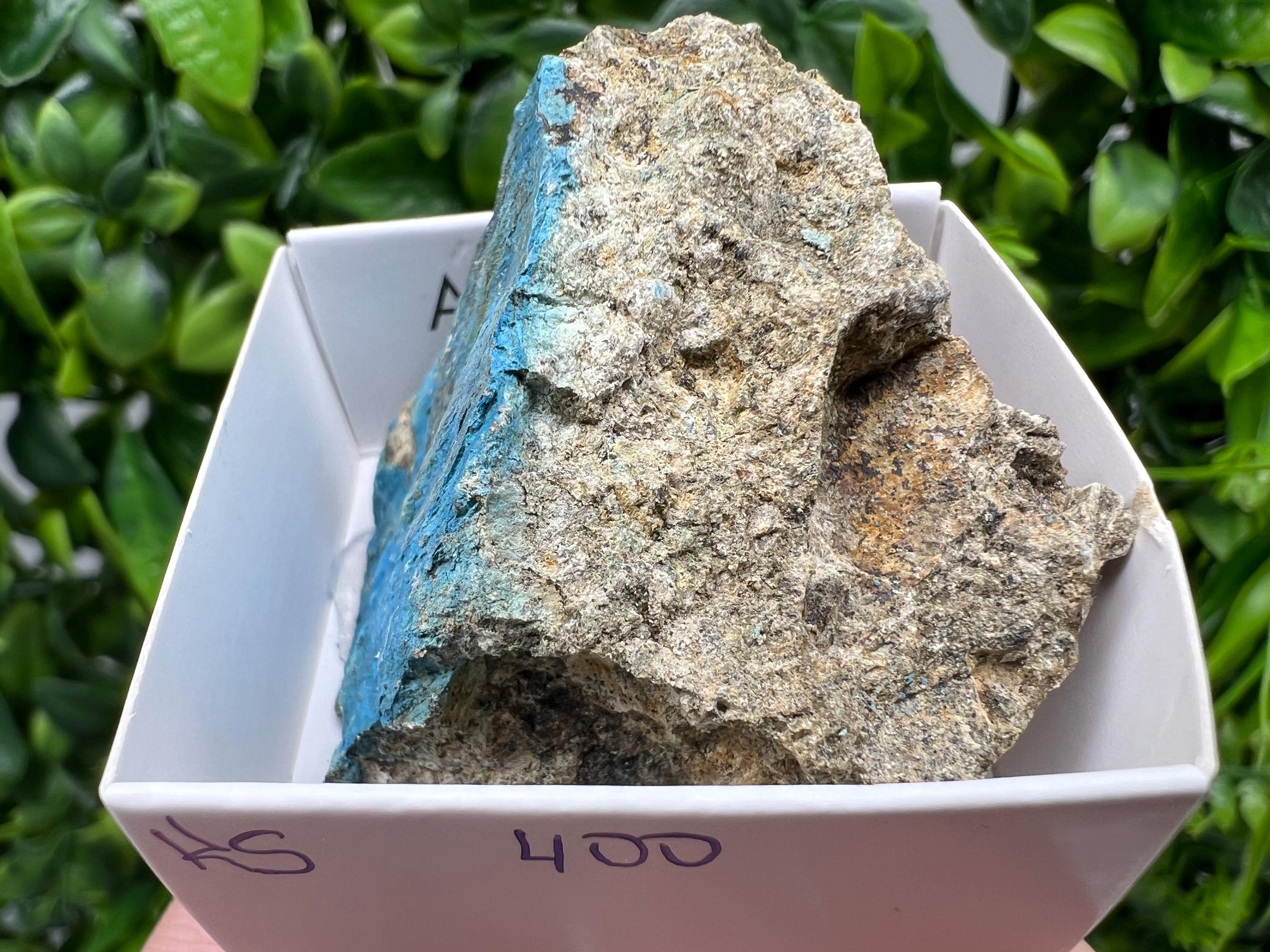 Rare Raw Aerinite Mineral Specimen: Lleida Spain Collection Crystal