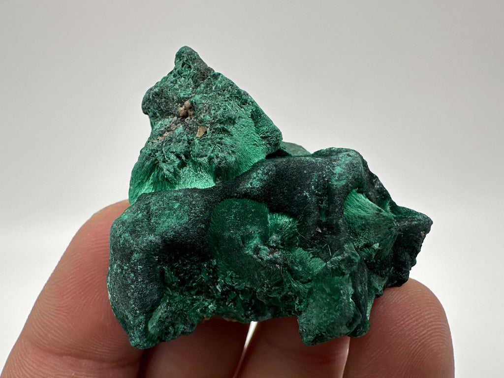 Green Polished Malachite Crystal, Congo Mineral Specimen (5/4.5/2cm)