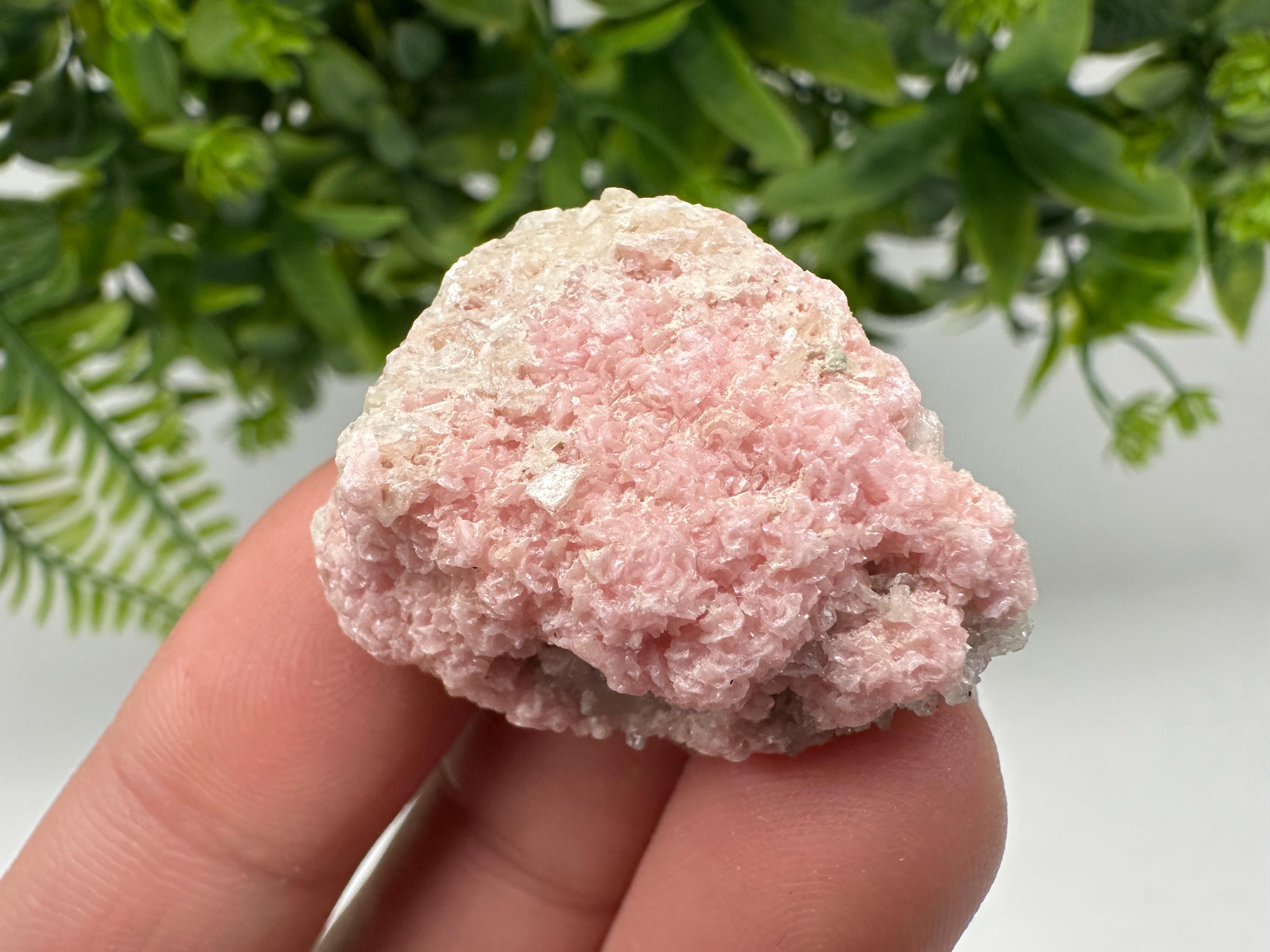 Pink Rhodochrosite Crystal: Starnica Mine, Bulgaria, Home Decor