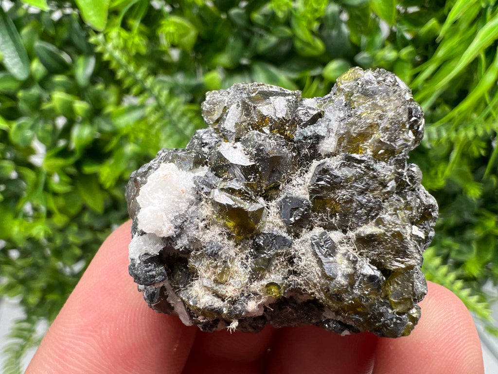 Green Cleiophane Sphalerite Gem, Rare Crystal Mineral Specimen