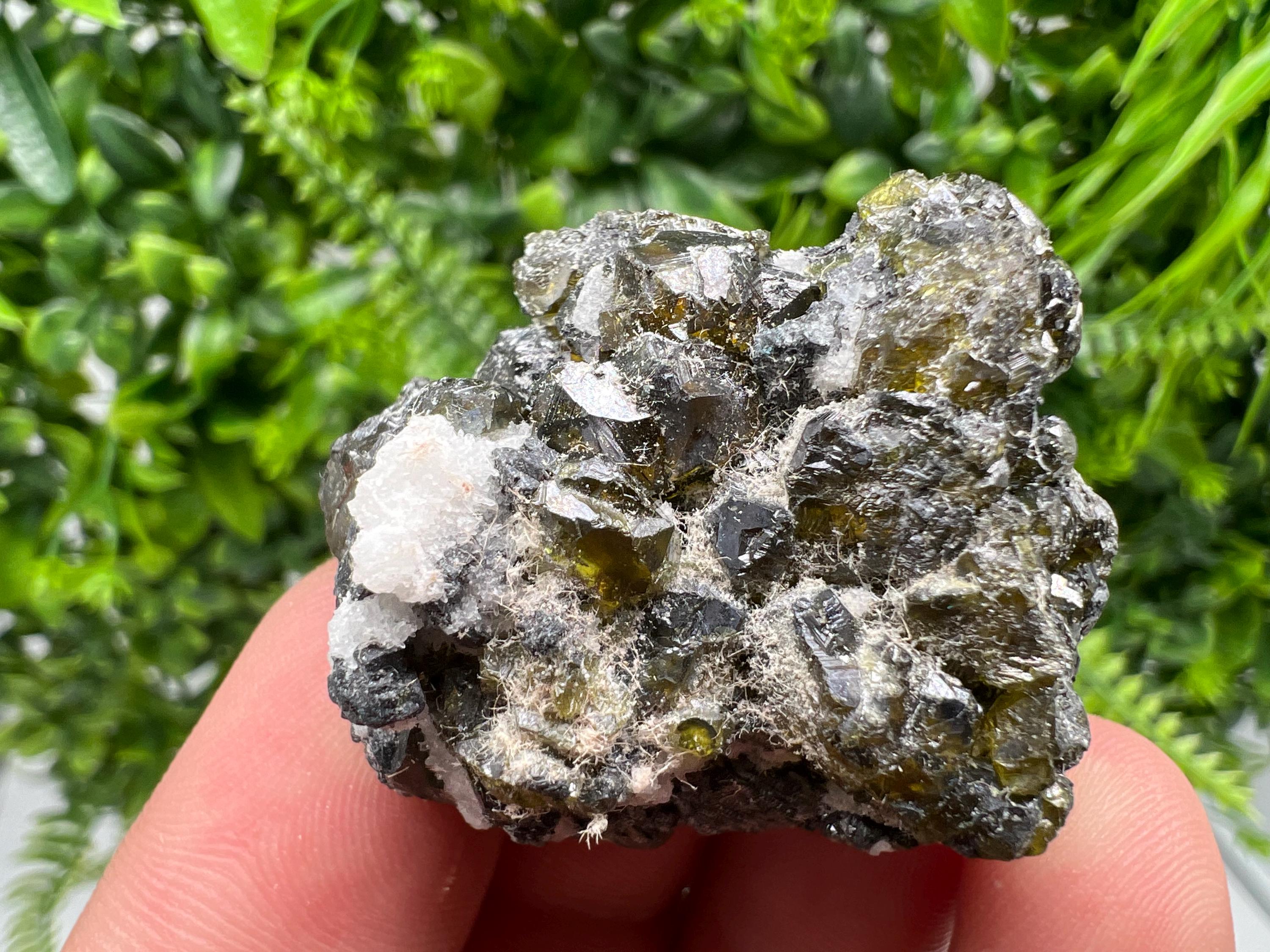 Green Cleiophane Sphalerite Gem, Rare Crystal Mineral Specimen
