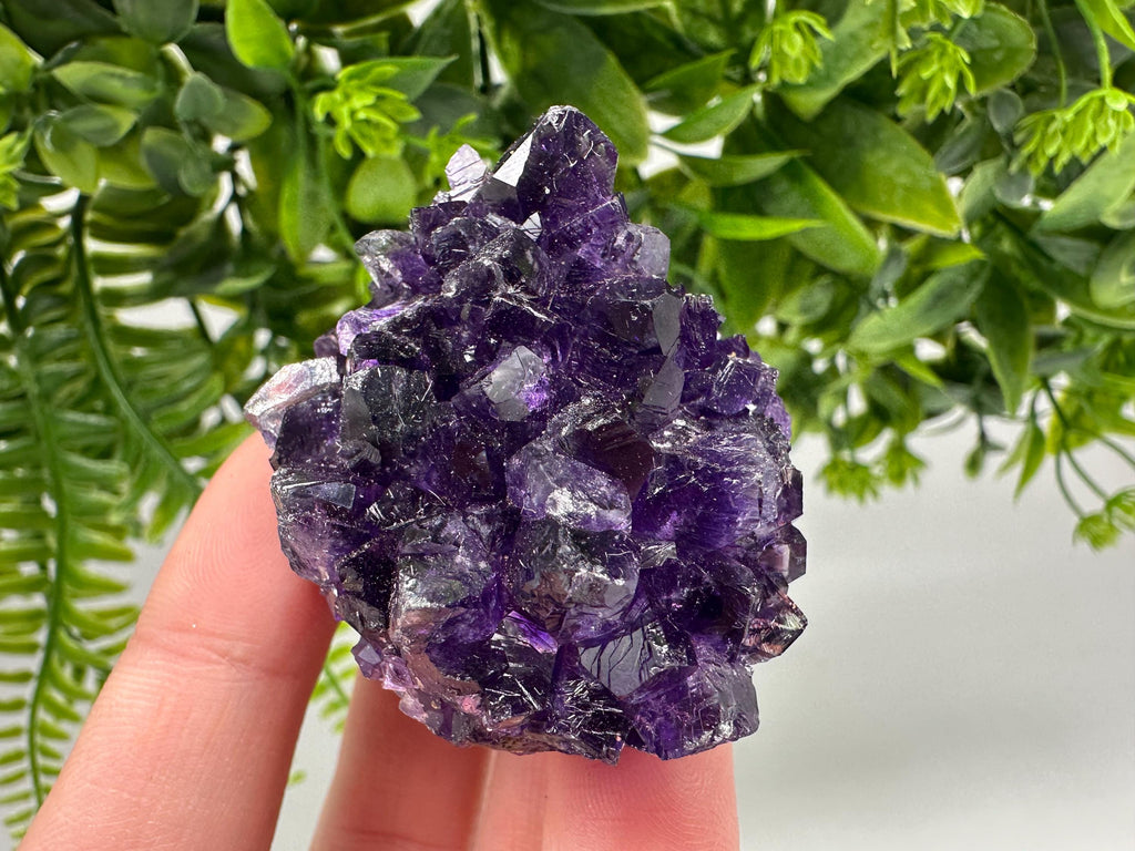 Uruguay Amethyst Crystal: Purple Quartz Home Decor, Energy Stone