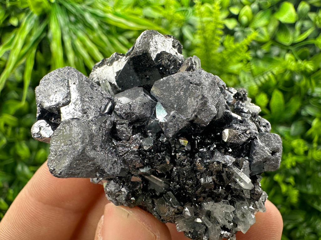 Shiny Galena Sphalerite Mineral Specimen: Borieva Mine, Bulgaria