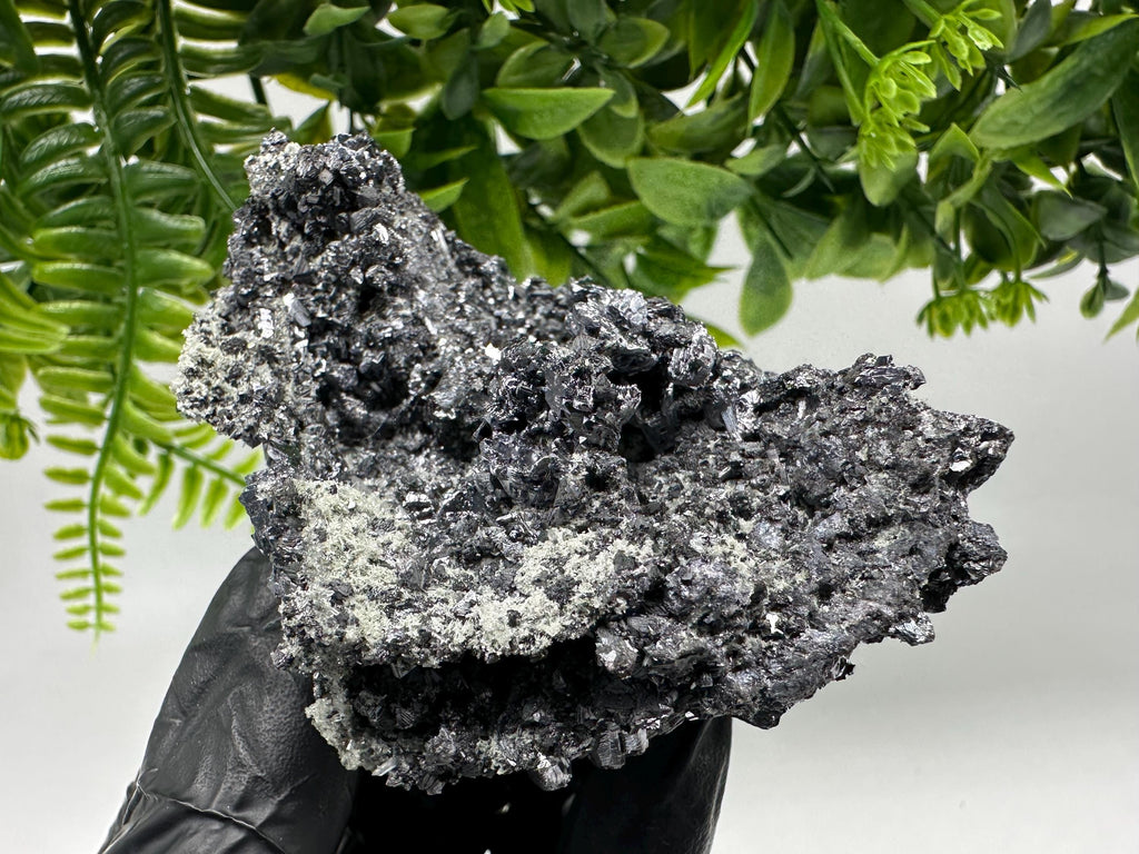 Galena Sphalerite on Quartz, Borieva Mine Crystal Specimen