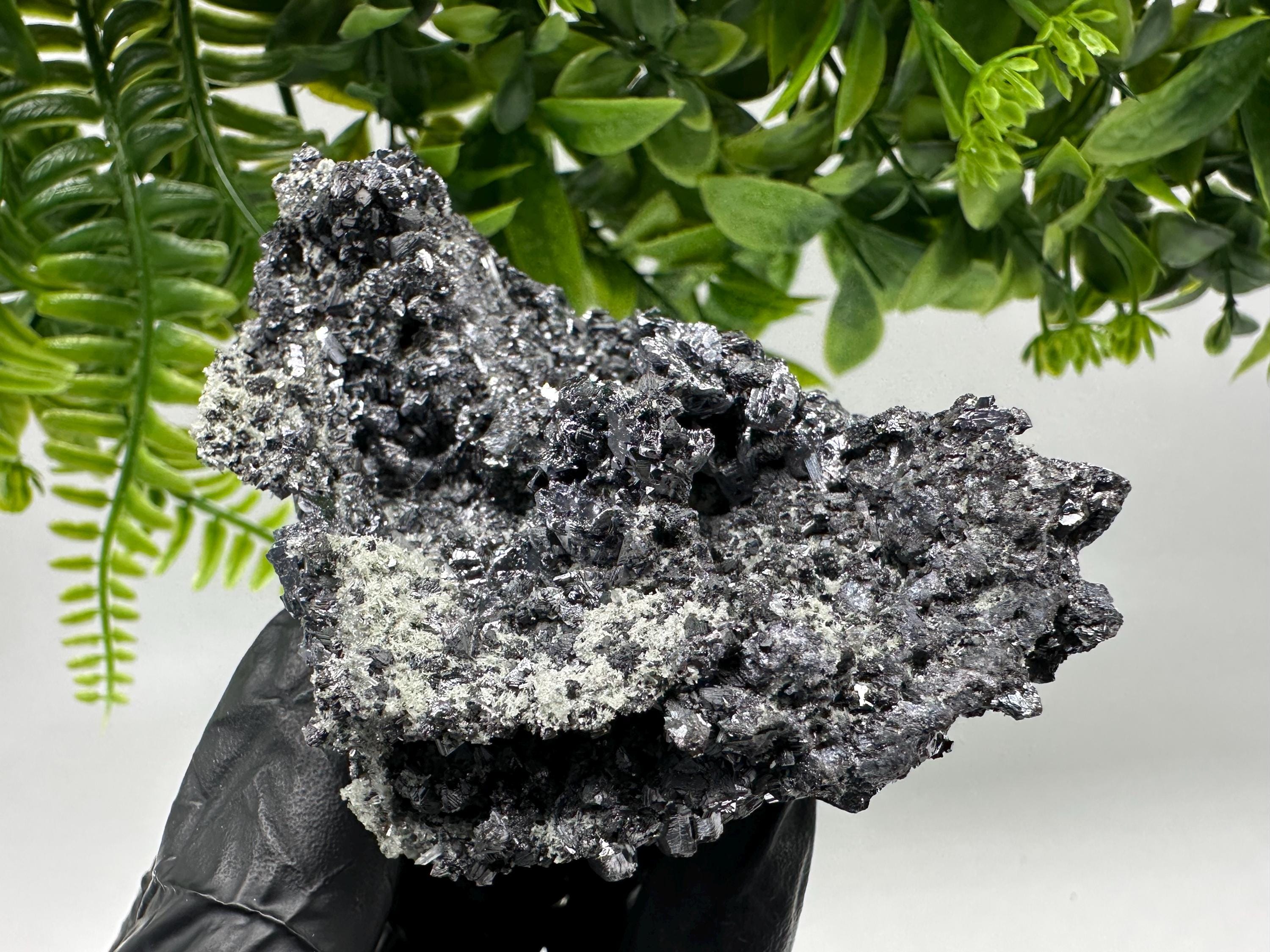 Galena Sphalerite on Quartz, Borieva Mine Crystal Specimen