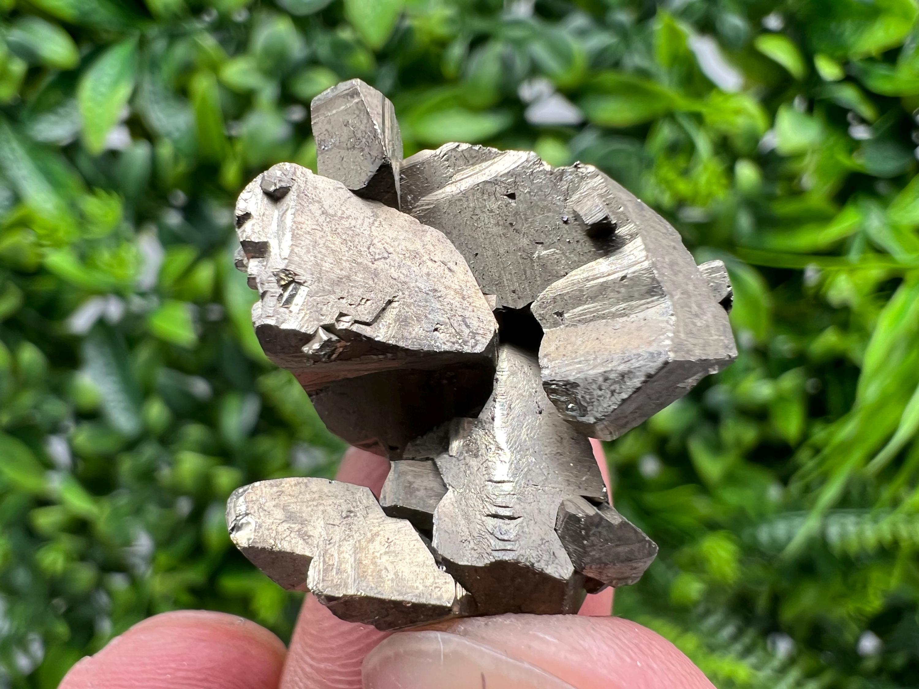 Rare Crystalline Pyrite Cluster, Borieva Mine, Bulgaria