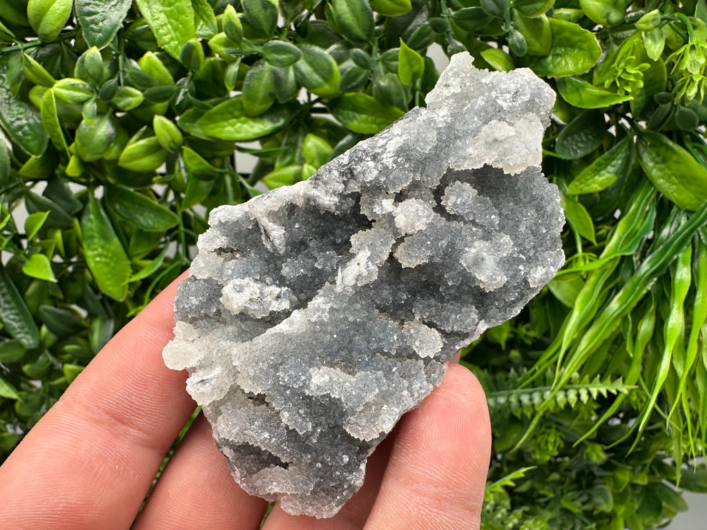 Natural Chalcedony Specimen: India Crystal Mineral, Home Decor