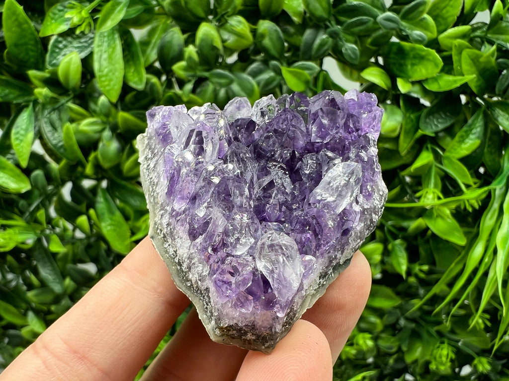 Purple Amethyst Crystal from Uruguay: Home Decor, Energy Stone