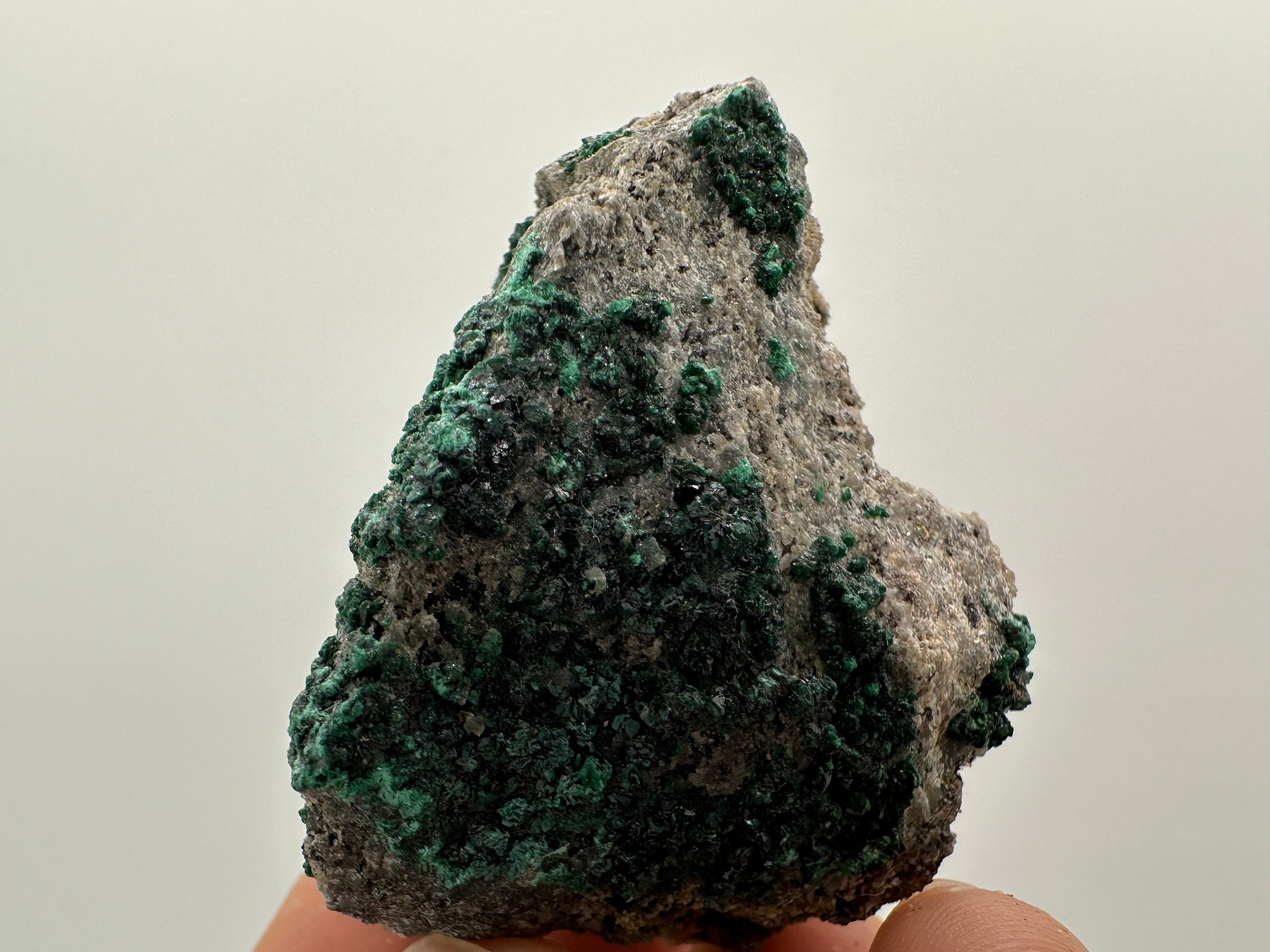 Green Polished Malachite Crystal, Congo Minerals, Chakra Stone