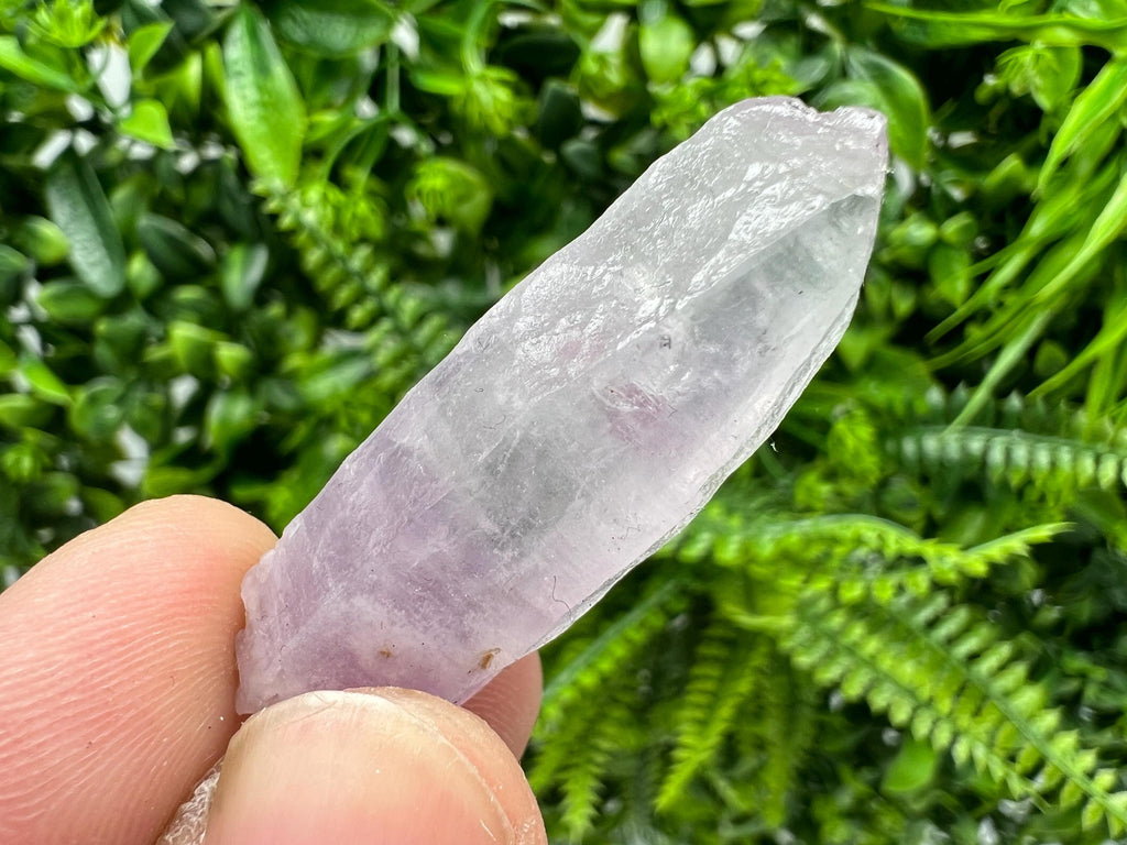 Amethyst Phantom Quartz Crystal with Chalcedony & Chlorite Inclusions