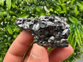Botryoidal Black Hematite Specimen: Moroccan Crystal for Reiki Chakra