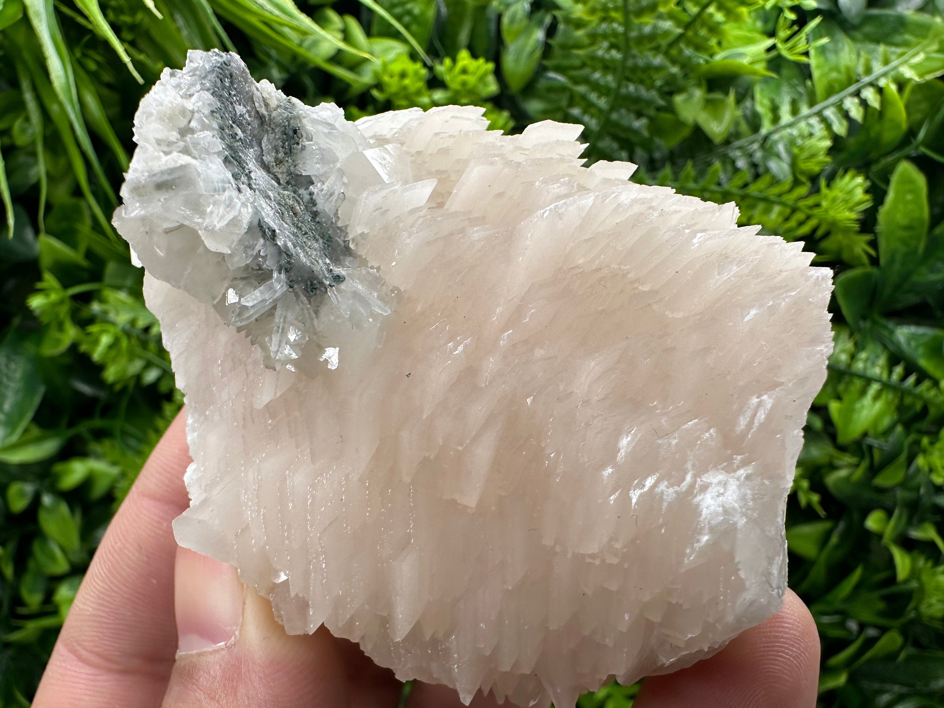 UV Fluorescent Calcite, Sphalerite & Quartz Mineral Specimen