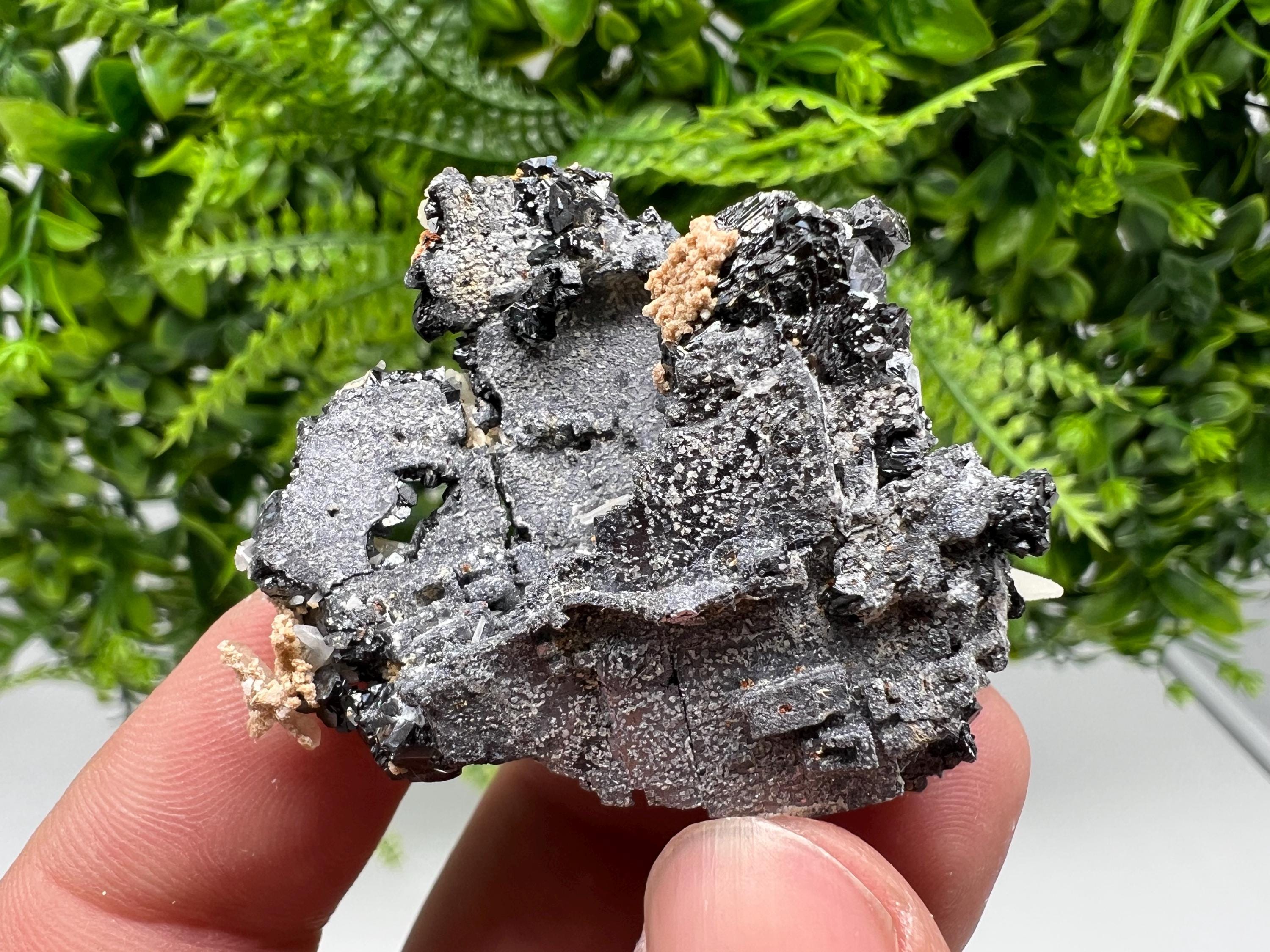 Skeletal Galena Mineral Specimen: Madan Bulgaria Collectible Stone