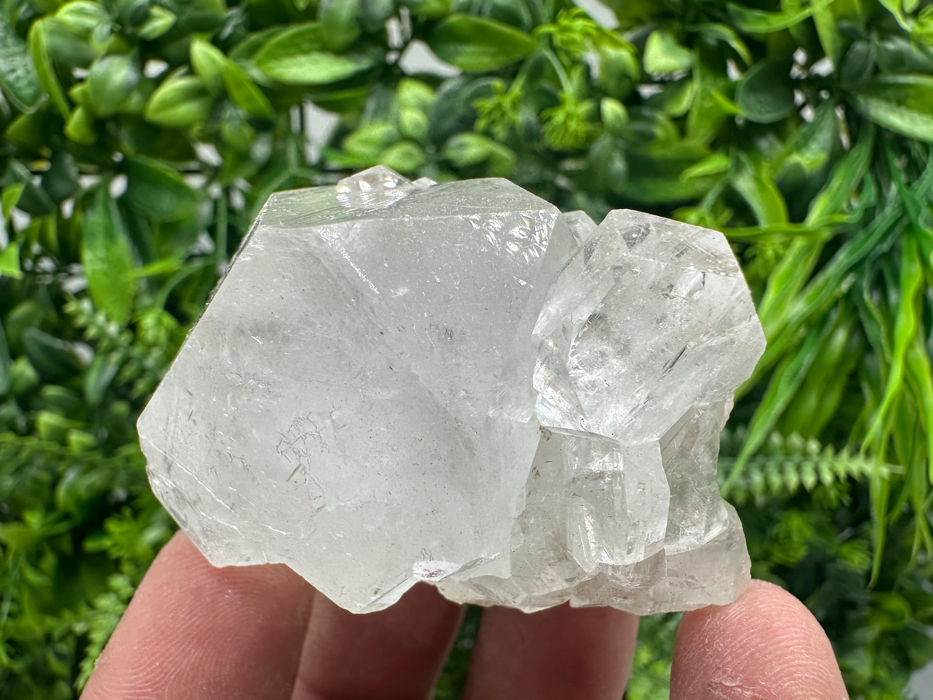 Apophyllite Stilbite on Chalcedony Specimen, India Crystal