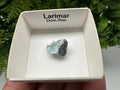 Rare Raw Larimar Specimen: Dominican Republic Crystal BOX 4/4 cm