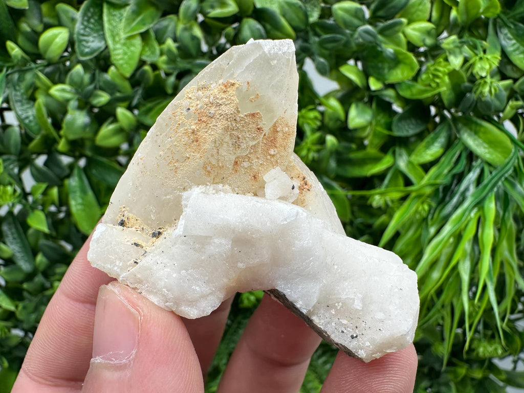 Calcite on Aragonite: Djurcovo Mine, Bulgaria Healing Crystal