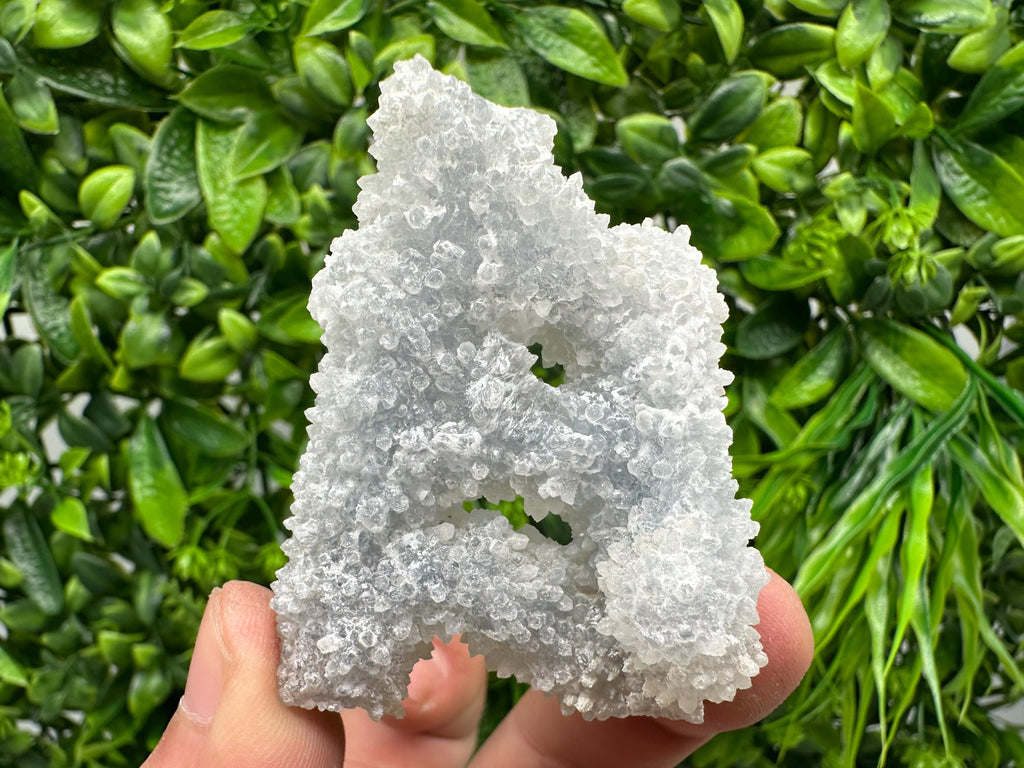 Natural Chalcedony Specimen: India Crystal Mineral, Home Decor