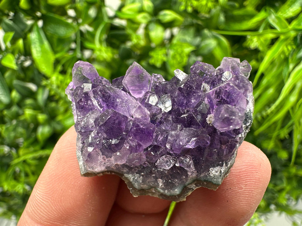 Uruguay Amethyst Crystal: Purple Quartz Cluster, Home Decor