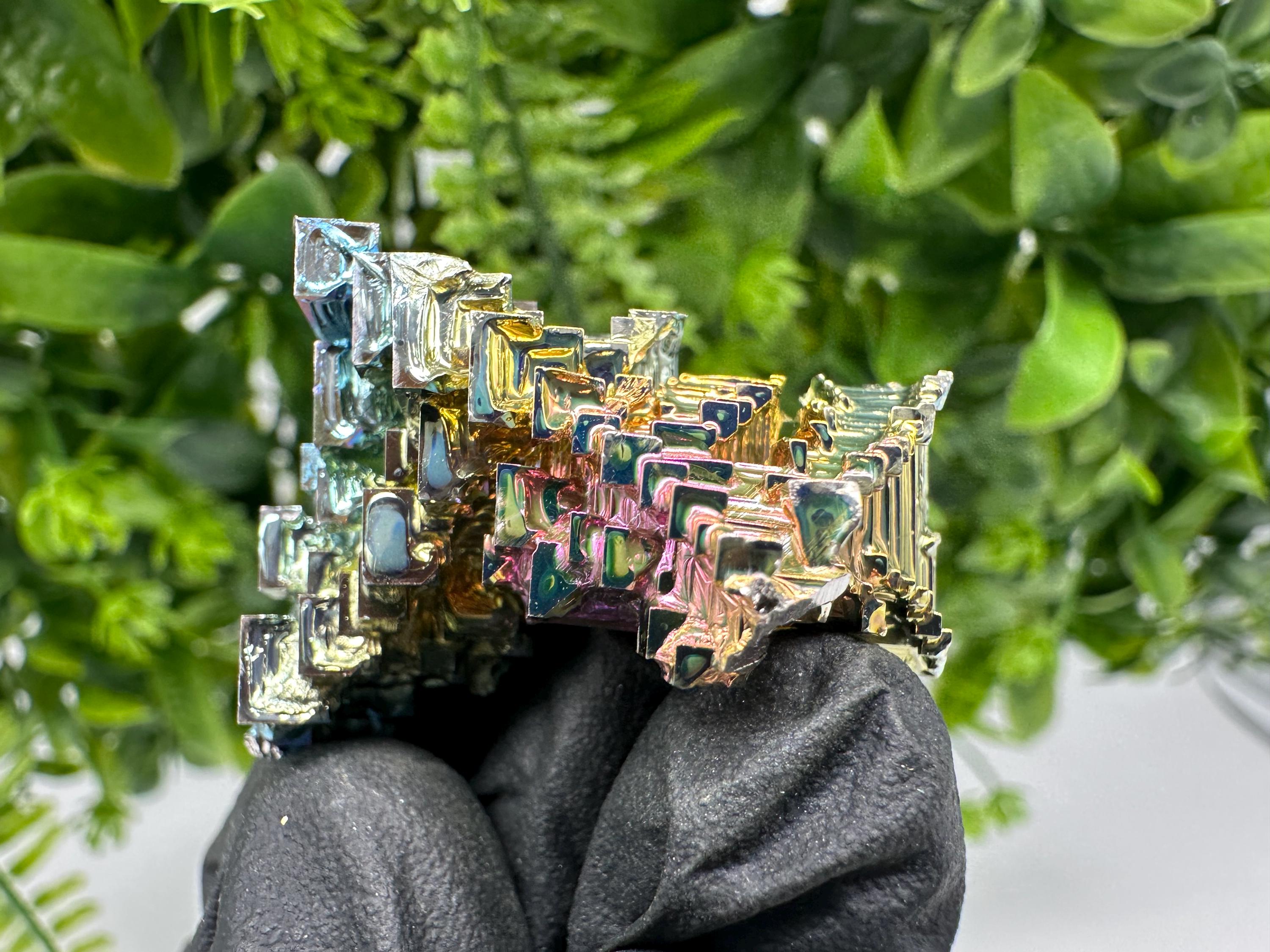 Rainbow Bismuth Crystal: Rare Gemstone Specimen,wholesale Bismuth