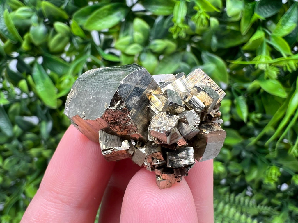 Wonderful Rainbow Pyrite whit Calcite,natural minerals souvenir Crystal,collection stone,rare minerals,home decor,Borieva Bulgaria