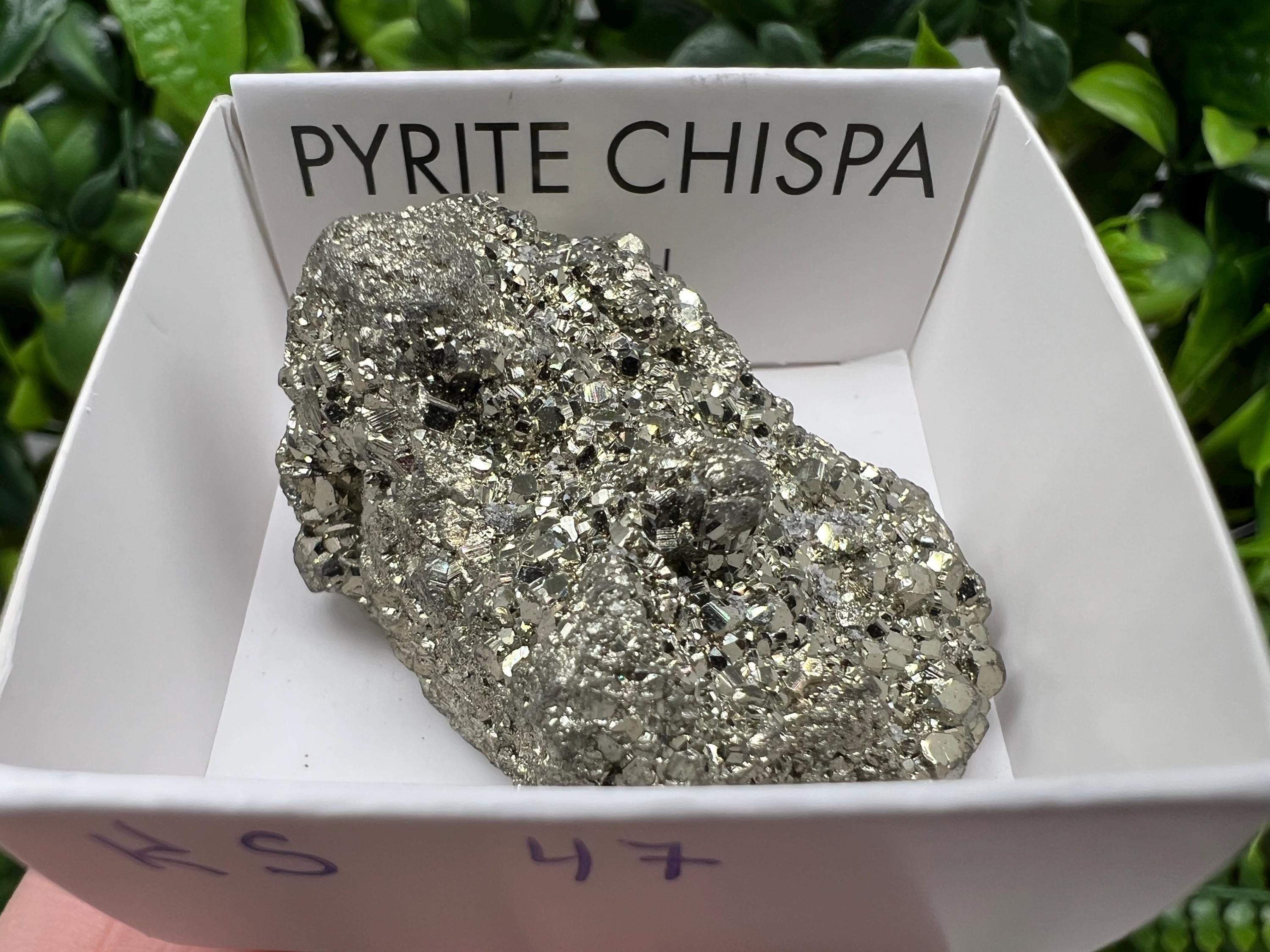 Peruvian Pyrite Cluster, Cube Mineral Specimen, Home Decor Stone