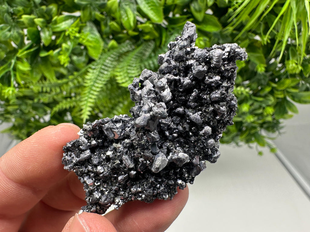 Sphalerite Galena Crystal Cluster with Quartz, Epidote & Chlorite